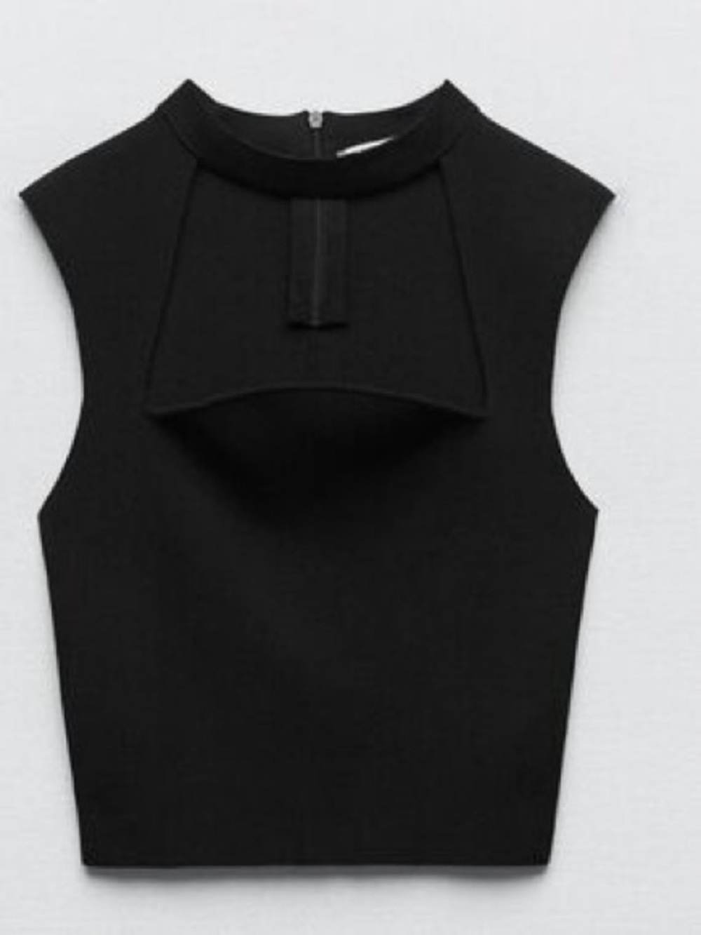 Zara Choker Black Top